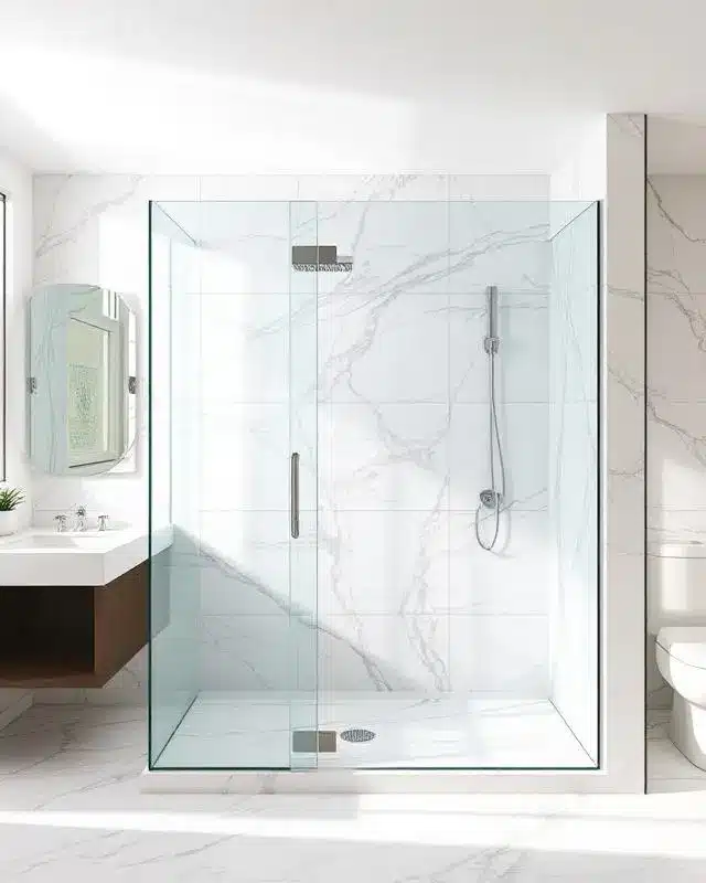 Shower glass D2B04f8l